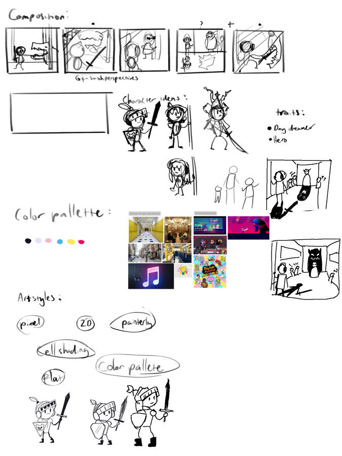 Rough Planning for Key Art