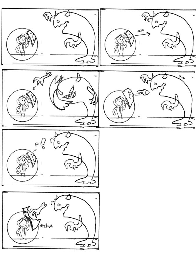 Combat Idea Sketches