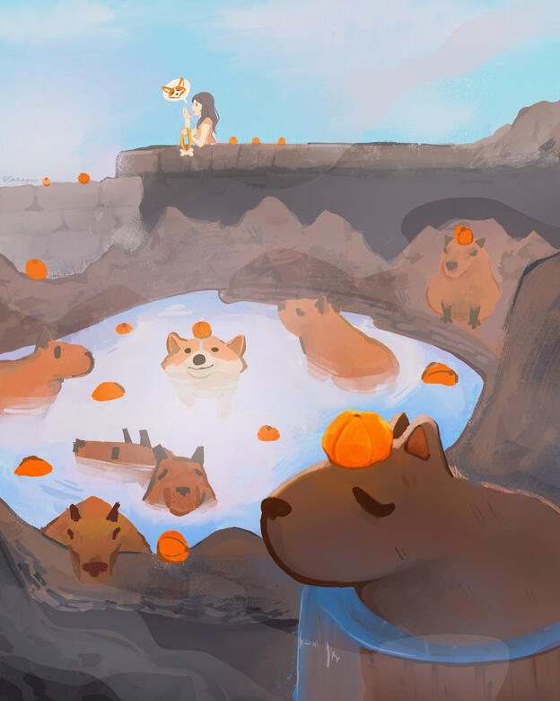 Unexpected Corgi